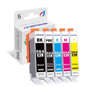 Hempyis-16 Refillable Ink Tank PGI725 Black CLI726 Black Magenta Cyan Yellow Set of 5